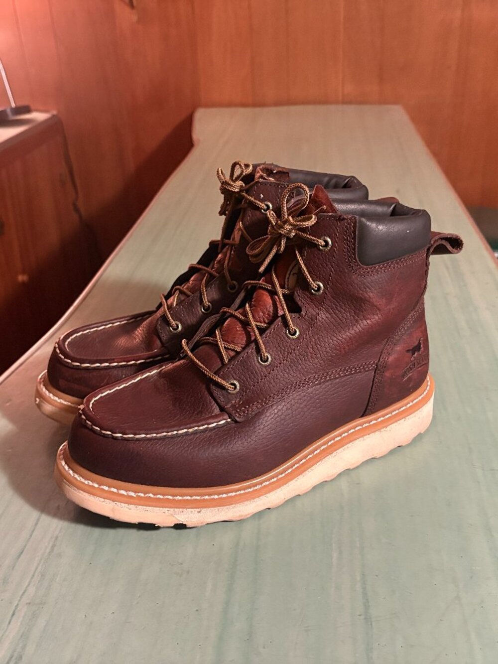 MINT Mens Irish Setter 83605 Ashby Soft Toe Work Boots Size 9.5 E2